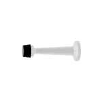 White Wall Mount Door Stop 80mm (403)