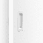 Flush Pull - 158mm - White - TRADE PACK